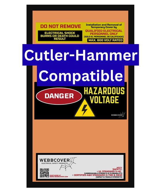 Cutler-Hammer Compatible-Temporary Safety Panel Cover